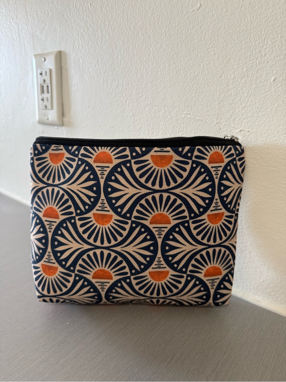 Boho Cosmetic / Makeup Bag Pouch – Like New